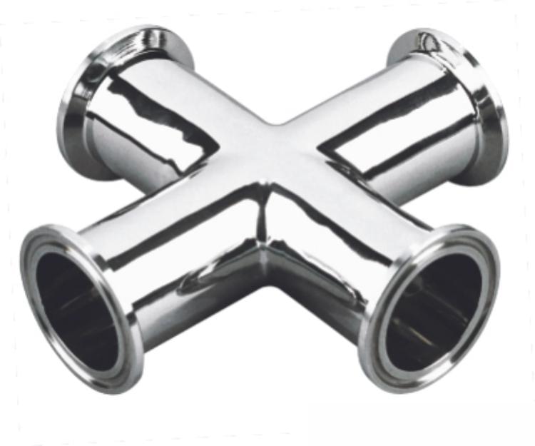 衛(wèi)生級不銹鋼四通 衛(wèi)生級不銹鋼四通